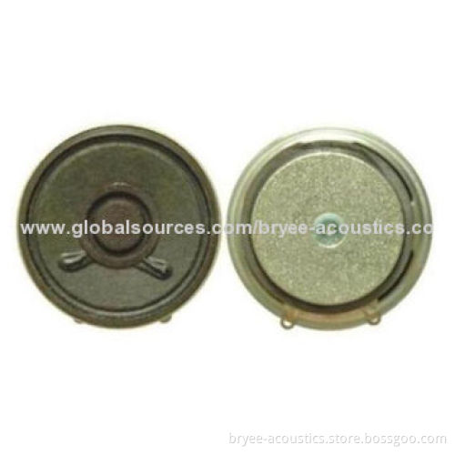 Micro Speaker, Measures 40.0 x 15.0mm, Voice Range for Telecom Devices